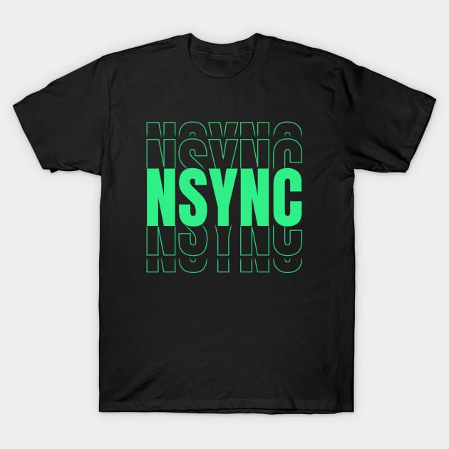 NSYNC urban style T-Shirt by AksarART